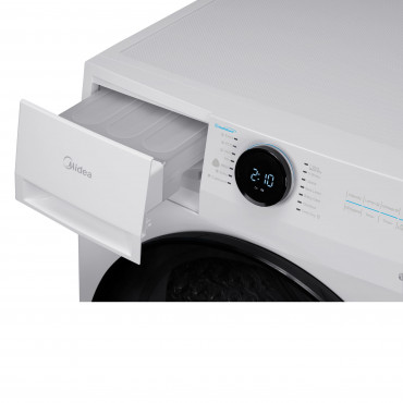 Midea | Dryer Machine | MD200H80BW/W-HR | Energy efficiency class C | Front loading | 8 kg | LED | Depth 60 cm | Wi-Fi | White