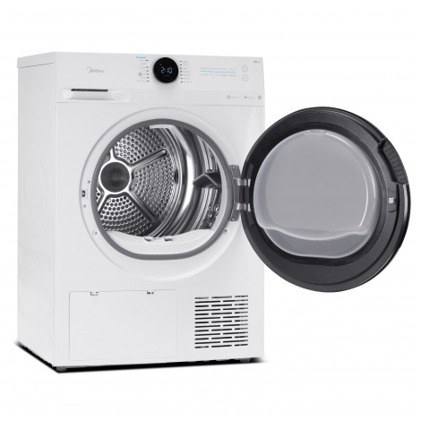 Midea | Dryer Machine | MD200H80BW/W-HR | Energy efficiency class C | Front loading | 8 kg | LED | Depth 60 cm | Wi-Fi | White