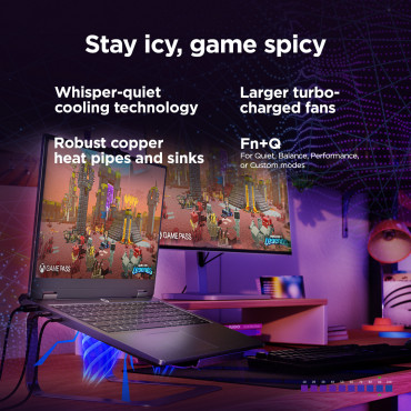 Lenovo LOQ 15IRX10 | Luna Grey | 15.6 " | IPS | FHD | 1920 x 1080 pixels | Anti-glare | Intel Core i5 | i5-13450HX | 16 GB | SO-