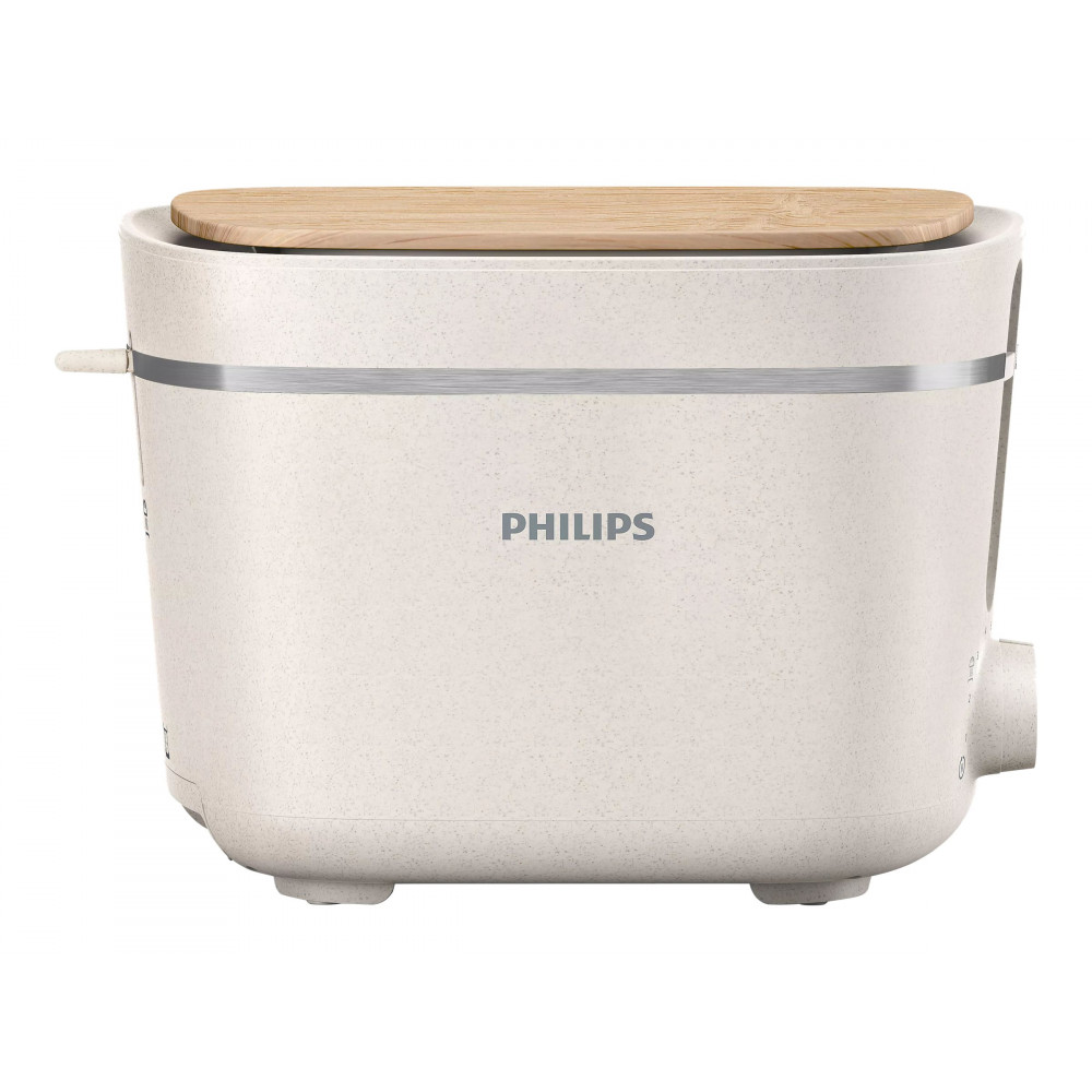 Philips | Toaster | HD2640/10 Eco Conscious Edition | Power 830 W | Number of slots 2 | Housing material 100% Bio-based plastic 