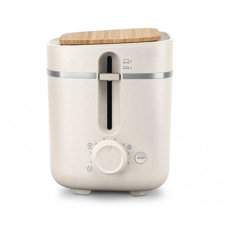 Philips | Toaster | HD2640/10 Eco Conscious Edition | Power 830 W | Number of slots 2 | Housing material 100% Bio-based plastic 