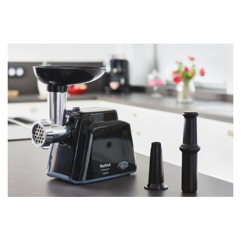 TEFAL Meat Grinder | NE1088 | Stainless Steel/Black | 300 W | Number of speeds 1 | Throughput (kg/min) 1.7