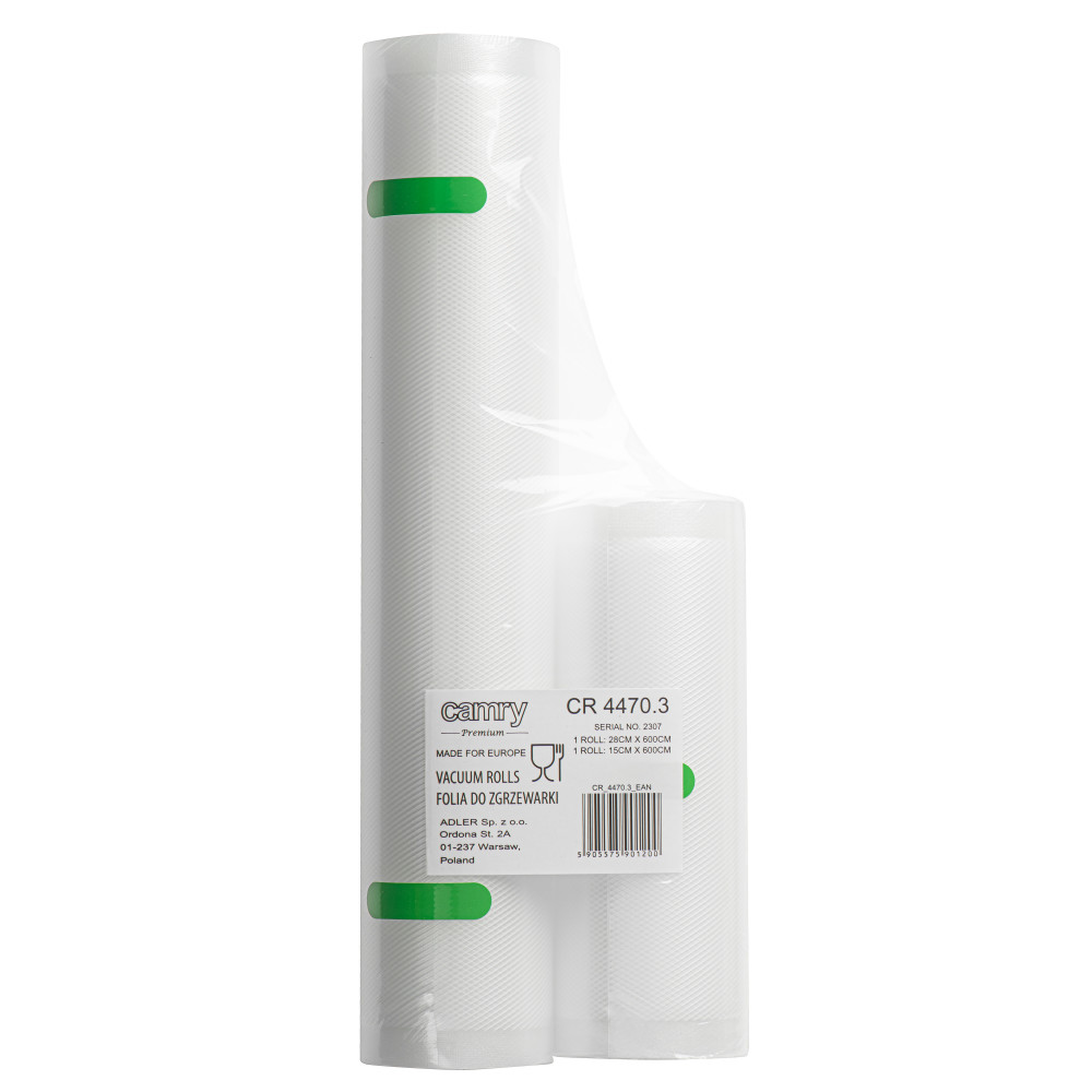 Camry Vacumm Sealer Rools for CR 4470, AD 4484, MS 4492, AD 4503 | CR 4470.3