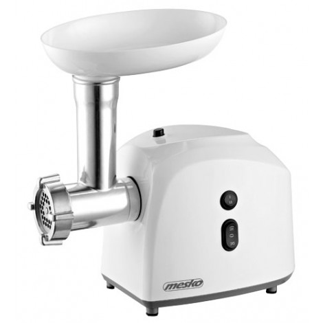 Mesko MS 4805 Meat mincer, Power 600W, Bowl, Middle size sieve, Mince sieve, Poppy sieve, Plunger, Sausage filler | Mesko | Mesk