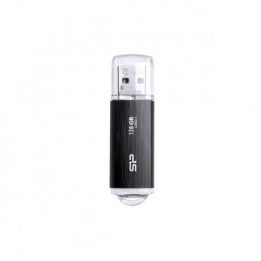Silicon Power | USB 3.1 Flash Drive | Blaze B02 | 128 GB | USB 3.2 Gen 1/USB 3.1 Gen 1/USB 3.0/USB 2.0 | Black