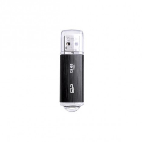 Silicon Power | USB 3.1 Flash Drive | Blaze B02 | 128 GB | USB 3.2 Gen 1/USB 3.1 Gen 1/USB 3.0/USB 2.0 | Black