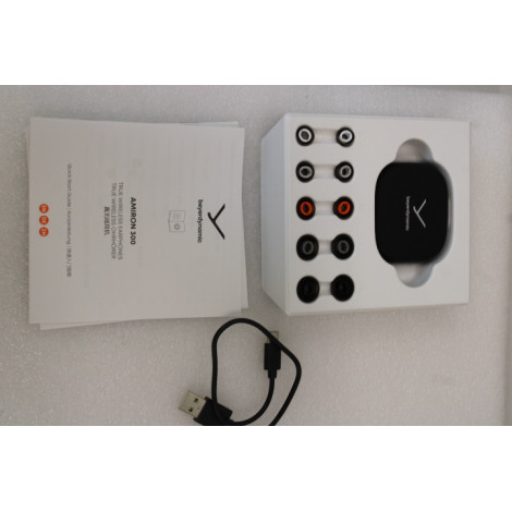 SALE OUT. Beyerdynamic AMIRON 300 TWS black TWS Earphones with charging case, eartips and USB cable | Beyerdynamic True Wireless