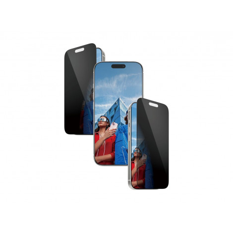 PanzerGlass Screen protector | Apple | iPhone 17 Pro | Glass | Transparent | Ultra-Wide Fit w. EasyAligner