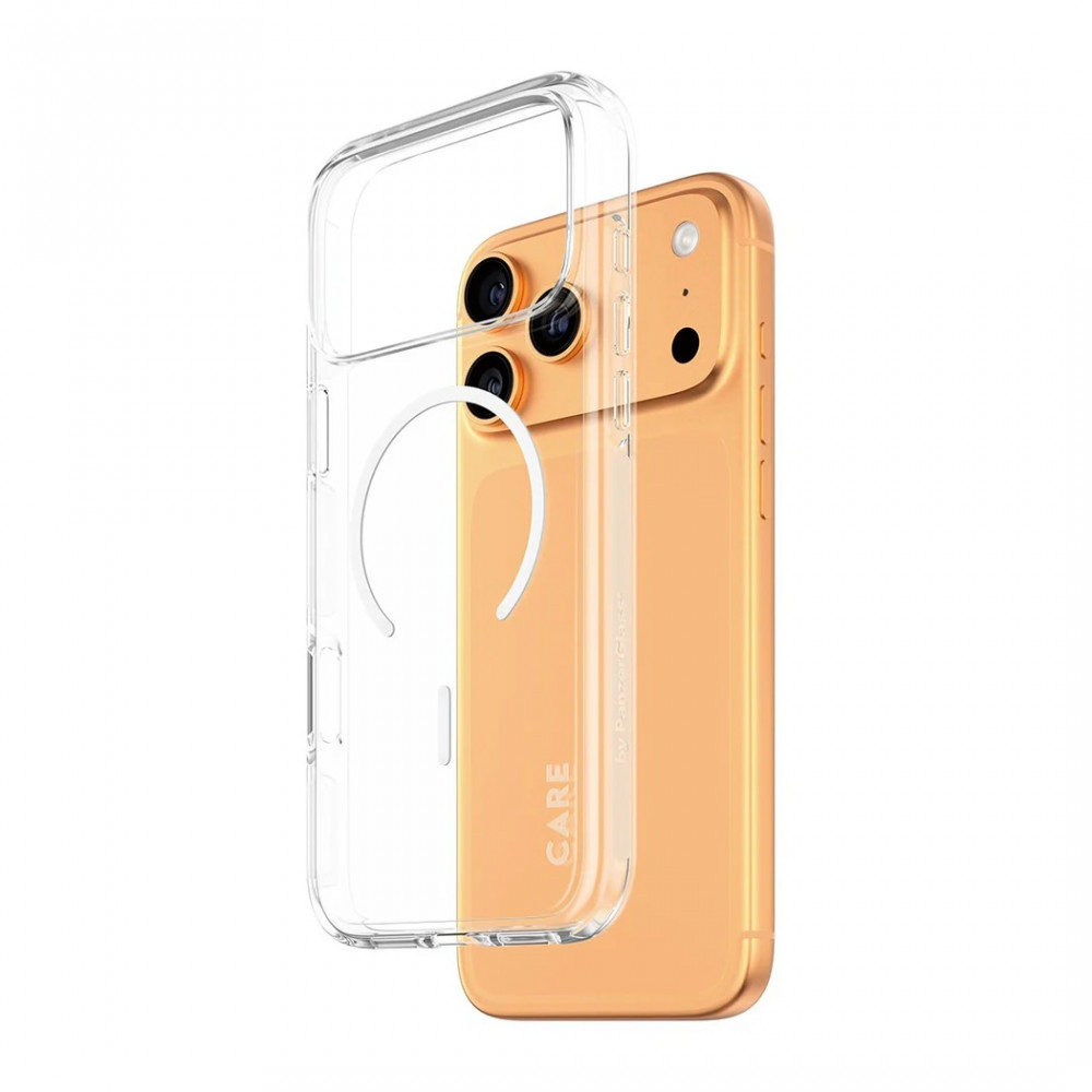 PanzerGlass Flagship Case | Back cover | Apple | iPhone 17 Pro Max | Recycled plastic | Transparent | Urban Explorer w. White Ma