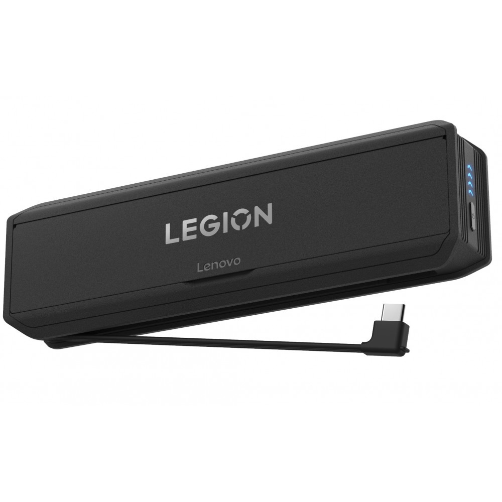 Lenovo Accessories Legion Go 65W 12800mAh Power Bank | Lenovo Legion Go 65W 12800 Power Bank | 4 LED @ 25% each | 65W W | Warran