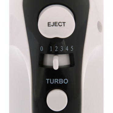 Adler | Mixer | AD 4205 b | Hand Mixer | 300 W | Number of speeds 5 | Turbo mode | White/Black