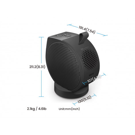 BenQ GV50P Projector, Full HD (1920 x 1080), 500 ANSI lumens, 16:9, Black | Benq