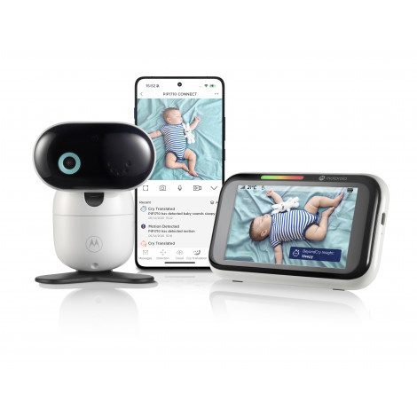 Motorola PIP1710 Connect 5"Monitor With AI and Stargrip | Motorola