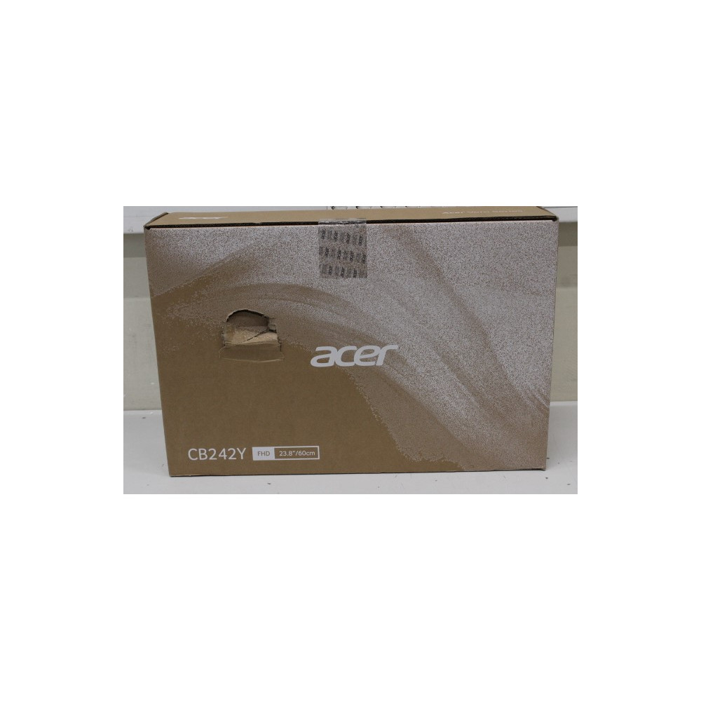 SALE OUT. Acer Vero CB242YGbipr 60cm 23.8'' FHD ZeroFrame 120Hz IPS 16:9 1ms(VRB) 250nits VGA HDMI DP AdaptiveSync EU Black DP, 
