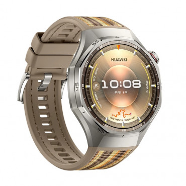 Huawei WATCH GT 6 Pro 46mm | Smart watch | GPS (satellite) | AMOLED | 1.47 inches | Waterproof | Brown