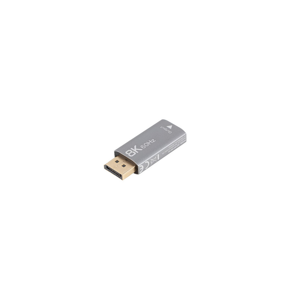 Lanberg Displayport (M)- HDMI(F) Adapter 8K, Silver