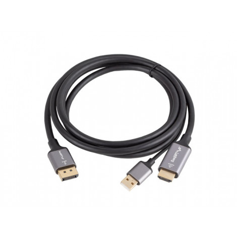 Lanberg HDMI(M)- Displayport(M) cable 1.8m 4K, Black