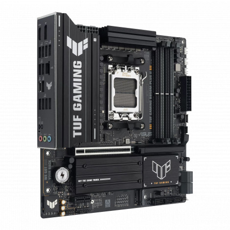 Asus TUF GAMING B850M-PLUS II | Processor family AMD | Processor socket AM5 | DDR5 | Supported hard disk drive interfaces SATA, 
