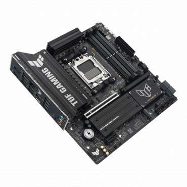 Asus TUF GAMING B850M-PLUS II | Processor family AMD | Processor socket AM5 | DDR5 | Supported hard disk drive interfaces SATA, 