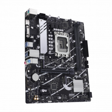 Asus PRIME B760M-K D4 Processor family Intel Processor socket LGA1700 DDR4 DIMM Memory slots 2 Supported hard disk drive interfa