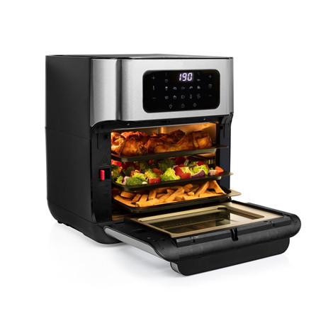 Princess | Aerofryer Oven | 182065 | Power 1500 W | Capacity 10 L | Black/Stainless Steel