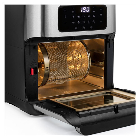 Princess | Aerofryer Oven | 182065 | Power 1500 W | Capacity 10 L | Black/Stainless Steel