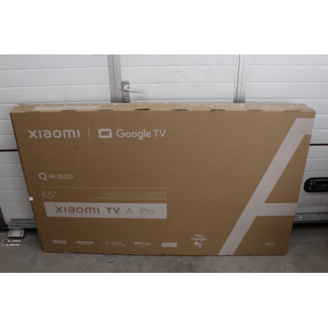 SALE OUT. Xiaomi QLED TV A Pro 2025 65'' | Xiaomi | QLED TV A Pro 2025 | 65'' | Smart TV | Google TV | 4K UHD | Black | USED, ST