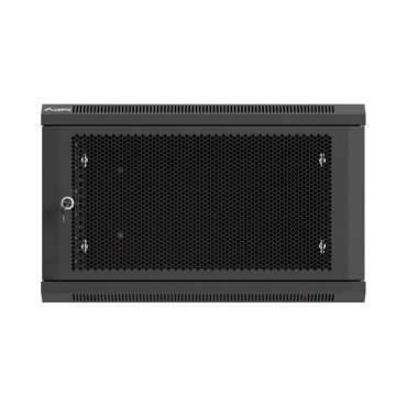 Lanberg Wall mounted installation cabinet 19" 6U 600X600 | WF01-6606-23B | Black