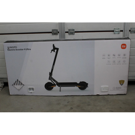 SALE OUT. Xiaomi Electric Scooter 4 Ultra EU | Xiaomi Electric Scooter 4 Ultra EU | 500 W | 25 km/h | 10 " | 6 month(s) | DEMO, 