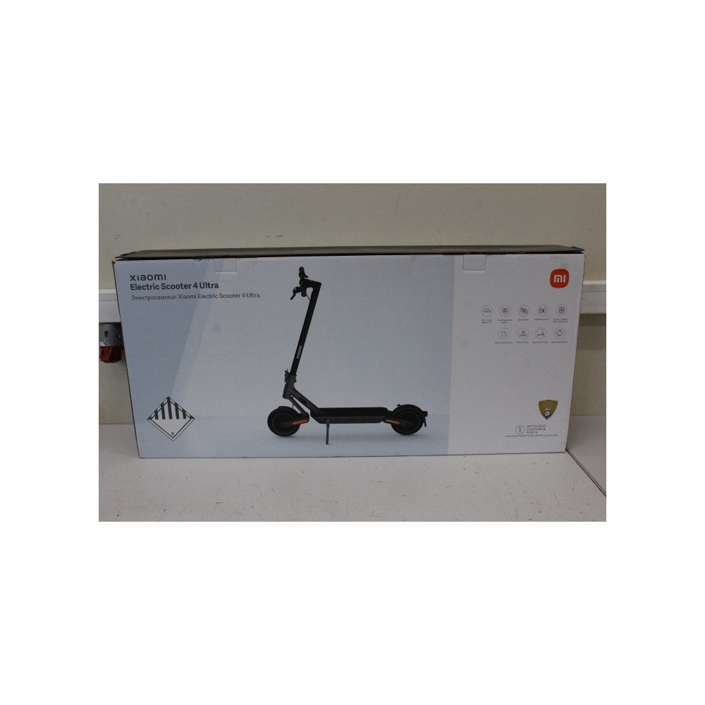 SALE OUT. Xiaomi Electric Scooter 4 Ultra EU | Xiaomi Electric Scooter 4 Ultra EU | 500 W | 25 km/h | 10 " | 6 month(s) | DEMO, 