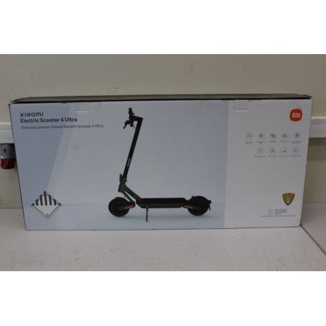SALE OUT. Xiaomi Electric Scooter 4 Ultra EU | Xiaomi Electric Scooter 4 Ultra EU | 500 W | 25 km/h | 10 " | 6 month(s) | DEMO, 