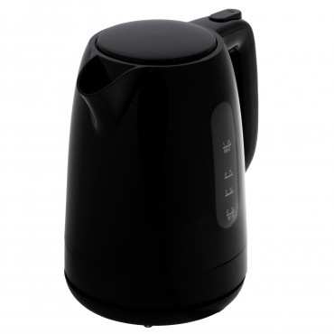 Adler Kettle | AD 1380b | Electric | 2200 W | 1 L | Polypropylene | 360 rotational base | Black
