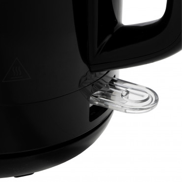 Adler Kettle | AD 1380b | Electric | 2200 W | 1 L | Polypropylene | 360 rotational base | Black