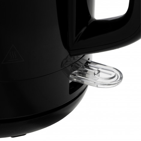 Adler Kettle | AD 1380b | Electric | 2200 W | 1 L | Polypropylene | 360 rotational base | Black