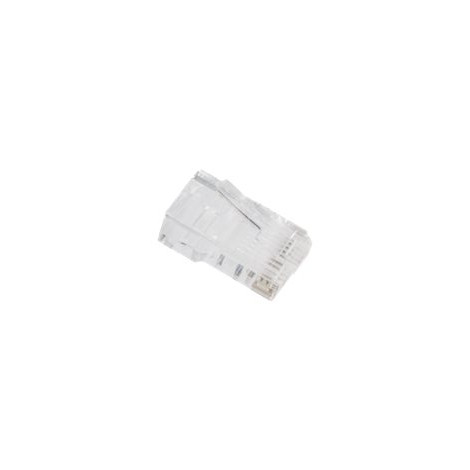 Lanberg | RJ45 CAT.6 UTP Plug 8P8C PASS Through Type, 100 pcs | PLU-6000EZ | Transparent