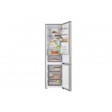 LG GBBSJ10EPY Refrigerator, E, Free-standing, Combi, Height 1.86 m, Net fridge 220 L, Net freezer 113 L, Silver | LG
