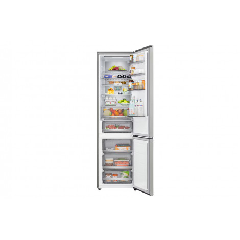 LG GBBSJ10EPY Refrigerator, E, Free-standing, Combi, Height 1.86 m, Net fridge 220 L, Net freezer 113 L, Silver | LG