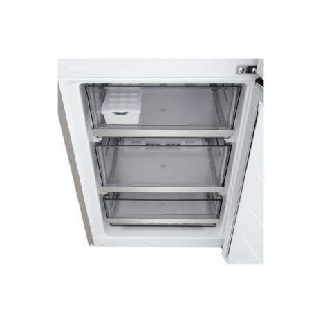 LG GBBSJ10EPY Refrigerator, E, Free-standing, Combi, Height 1.86 m, Net fridge 220 L, Net freezer 113 L, Silver | LG