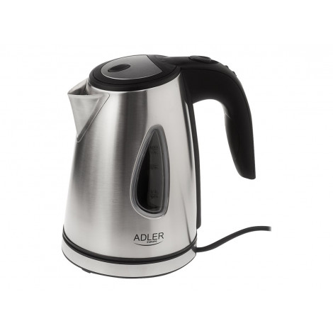 Adler | Kettle | AD 1203 | Standard | 1630 W | 1 L | Stainless steel | 360 rotational base | Stainless steel