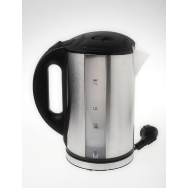 Adler | Kettle | AD 1216 | Standard | 2000 W | 1.7 L | Stainless steel | 360 rotational base | Stainless steel