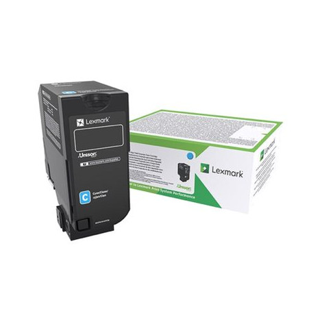 Lexmark Corporate | 74C2SCE | Laser Toner Cartridge | Cyan