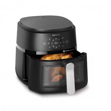 Philips NA231/00 Airfryer, 1700 W, Pan volume 6.2 L, Black, Silver | Philips Airfryer | NA231/00 | Power 1700 W | Capacity 6.2 L
