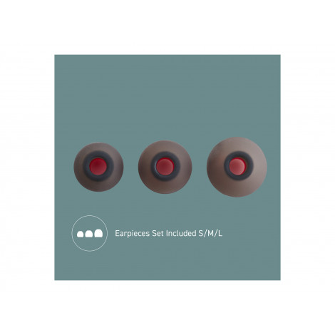 Panasonic Earphones | RP-TCM225DEA | Wired | In-Ear | Microphone | Blue