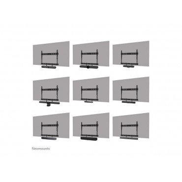 Neomounts AV30-500BL Videobar kit 43-110" - VESA - max 10 kg - universal, Black | Neomounts