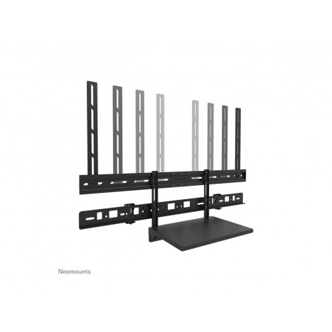 Neomounts AV60-500BL Videobar and laptop shelf kit 43-110" - VESA - max 8 kg - universal, Black | Neomounts
