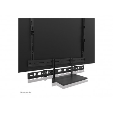 Neomounts AV60-500BL Videobar and laptop shelf kit 43-110" - VESA - max 8 kg - universal, Black | Neomounts