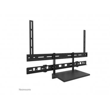 Neomounts AV60-500BL Videobar and laptop shelf kit 43-110" - VESA - max 8 kg - universal, Black | Neomounts
