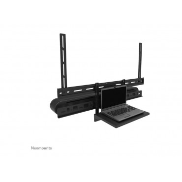 Neomounts AV60-500BL Videobar and laptop shelf kit 43-110" - VESA - max 8 kg - universal, Black | Neomounts