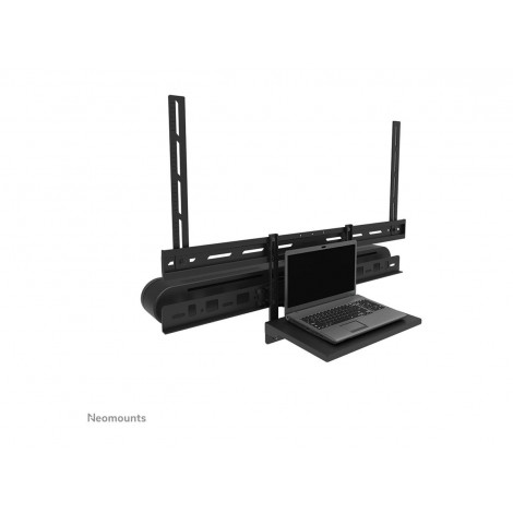 Neomounts AV60-500BL Videobar and laptop shelf kit 43-110" - VESA - max 8 kg - universal, Black | Neomounts