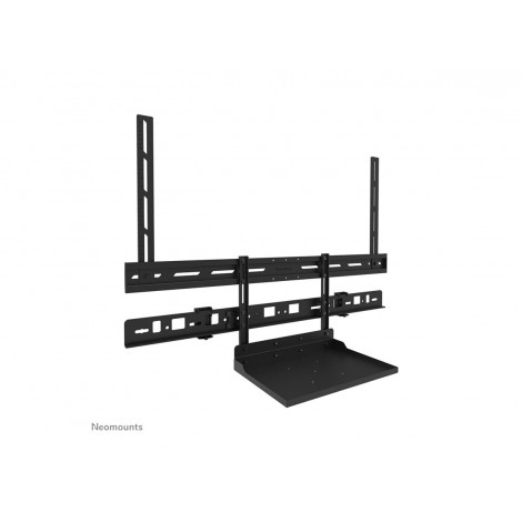 Neomounts AV60-500BL Videobar and laptop shelf kit 43-110" - VESA - max 8 kg - universal, Black | Neomounts
